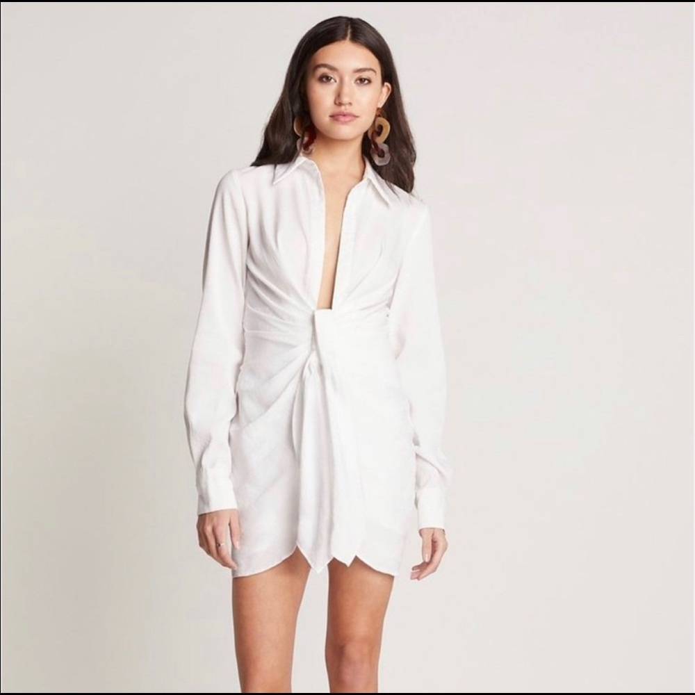 Choosy Crosby St Dress in White